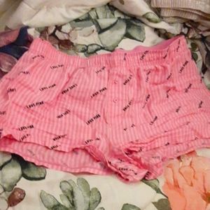 PINK Victoria's Secret sleep shorts